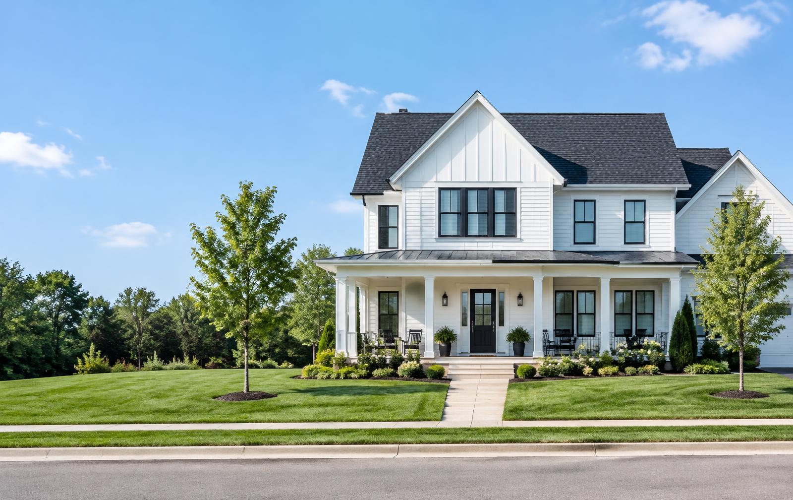 Illustrative home exterior